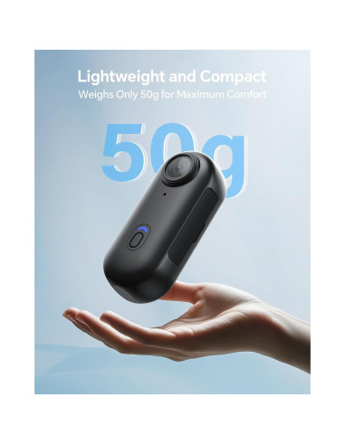 Cámara Corporal Mini BOBLOV W4 1080P 128GB Ligera