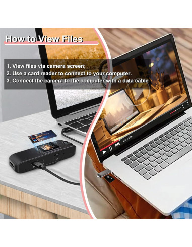 Mini Cámara Corporal HD 1080P FUXGZ con Visión Nocturna