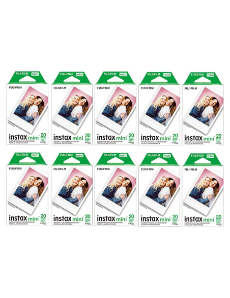 Película Instantánea Fujifilm Instax Mini 200 Hojas