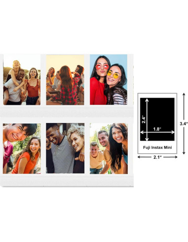 Película Instantánea Fujifilm Instax Mini 200 Hojas