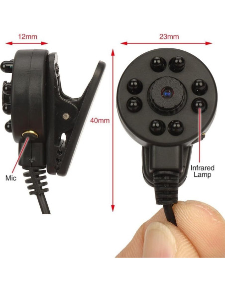 Cámara de Seguridad Vanxse HD 1000TVL 3.6mm Infrarroja