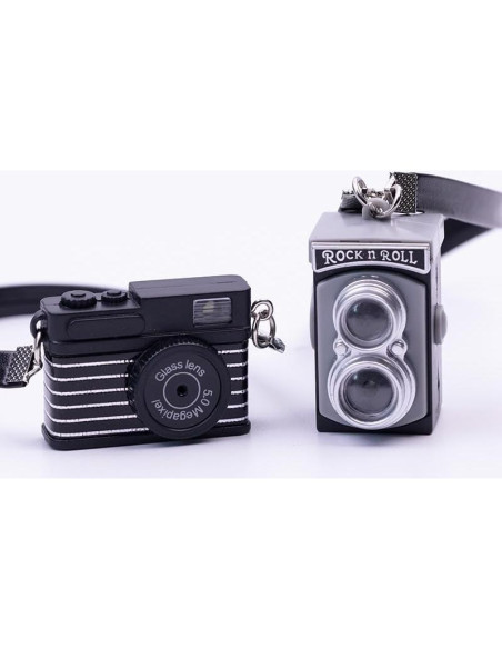Cámara Miniatura Vintage 1:4 Fansoftiks 5,08 cm Decoración