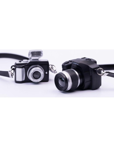 Cámara Miniatura Vintage 1:4 Fansoftiks 5,08 cm Decoración