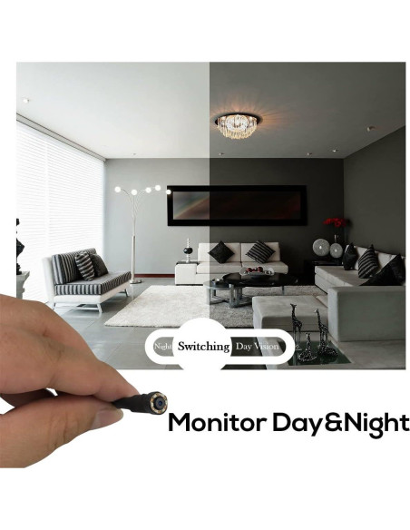 Cámara de Seguridad Mini Vanxse HD 1000TVL 3.6mm IR