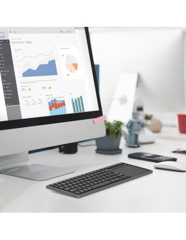 Teclado Bluetooth CZUR TouchBoard Pro Recargable 0.52kg