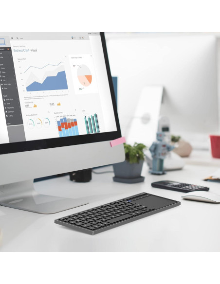 Teclado Bluetooth CZUR TouchBoard Pro Recargable 0.52kg