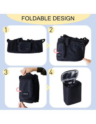 Organizador de Cochecito Doble Bob Duallie con 2 Portavasos