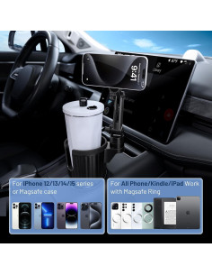 Soporte para teléfono en portavasos This Hill ajustable MagSafe 2