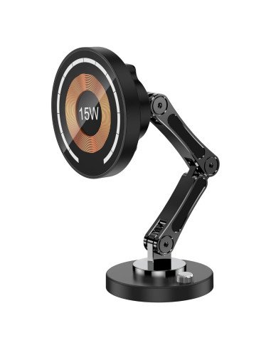 Soporte de Carga Magnético para Coche iAXBi 15W Inalámbrico
