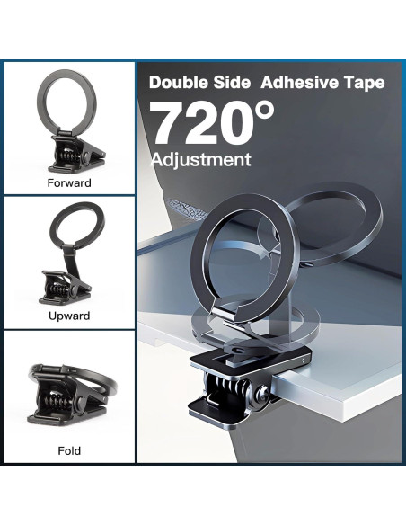 Soporte Magnético para Teléfono Keledz D53 Gris