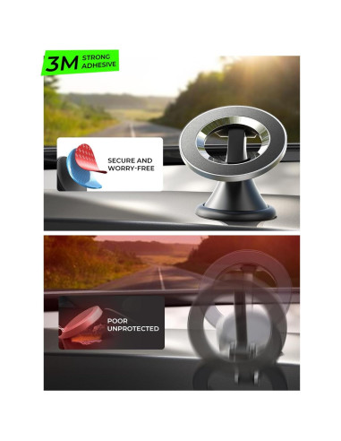 Soporte Magnético para Teléfono LISEN MagSafe Negro