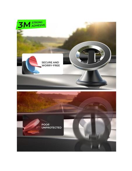 Soporte Magnético para Teléfono LISEN MagSafe Negro