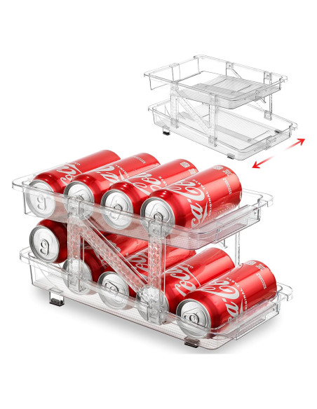 Dispensador de Latas Expandible Oizeir - Paquete de 2