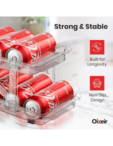 Dispensador de Latas Expandible Oizeir - Paquete de 2