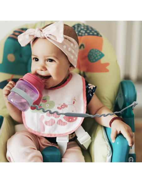 Correas de Silicona para Juguetes Bebé - Paquete de 5 Unidades