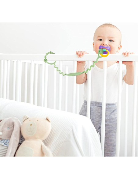 Correas de Silicona para Juguetes Bebé - Paquete de 5 Unidades