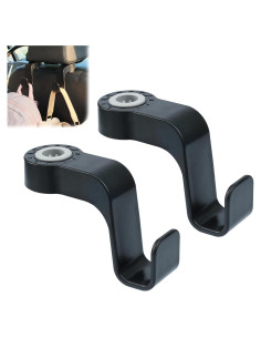 Ganchos para Asiento de Auto Amooca - Organizador Universal 2 Pcs