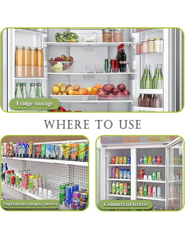 Organizador de Bebidas Cujui TJQ-380-E3 para Nevera 18 Latas