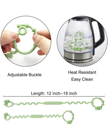 Correas de Silicona para Juguetes Bebé - Paquete de 5 Unidades