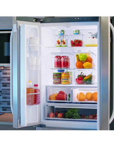 Cajas de Almacenamiento Plástico Sorbus 8 Piezas 15,88 cm