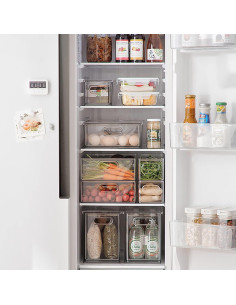 Cajones Apilables MANO 7 Piezas Organizadores Refrigerador 2