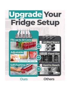 Organizador de Bebidas para Nevera Vantrix Plus 30 Latas 2