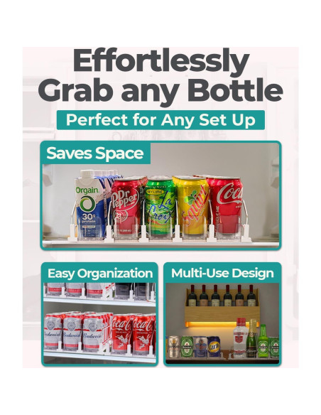 Organizador de Bebidas para Nevera Vantrix Plus 30 Latas