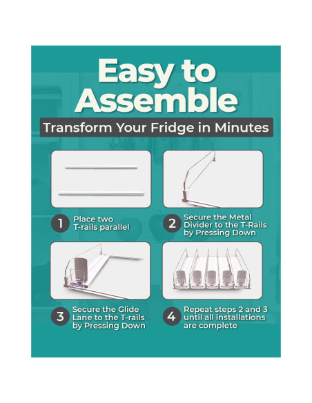 Organizador de Bebidas para Nevera Vantrix Plus 30 Latas