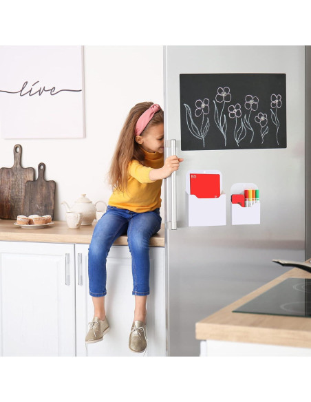 Soporte Magnético de Pared COMFYROOM - 6 Piezas Blanco