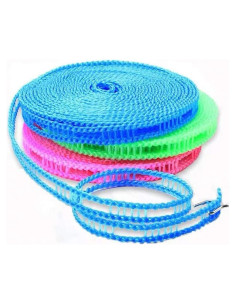 Cuerda de Tender Ropa Portátil Cafurty 3 PCS 5M Ajustable