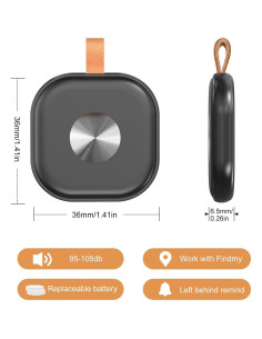 Rastreador Bluetooth HOMELEAD 4 Pack para Llaves y Equipaje 2