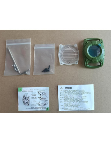 Soporte Airtag para Collar de Perro Sichy Impermeable Verde