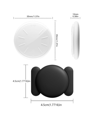 Rastreador GPS HONGTOP para Vehículos 2PCS Sin Suscripción