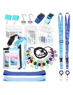 Kit Esencial para Crucero VIQWYIC 21 Piezas - Lanyards y Accesorios