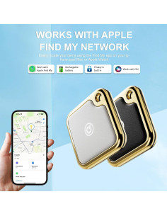 Etiqueta Localizadora SMARTLB para Mascotas y Objetos - Negro 2