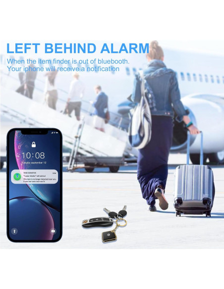 Etiqueta Localizadora SMARTLB para Mascotas y Objetos - Negro