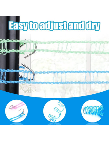 Cuerda de Nylon para Colgar Ropa Gosknor 5m Resistente al Viento