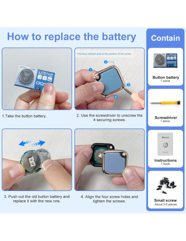 Etiqueta Localizadora SMARTLB para Mascotas y Objetos - Negro