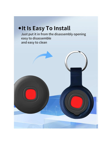 Funda protectora silicona Delumu para etiquetas rastreo