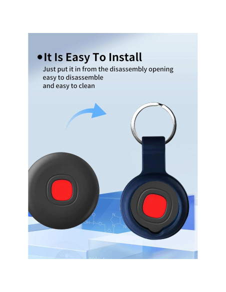 Funda protectora silicona Delumu para etiquetas rastreo