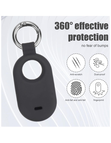 Funda Protectora de Silicona para Galaxy Smart Tag 2 - 4 Piezas