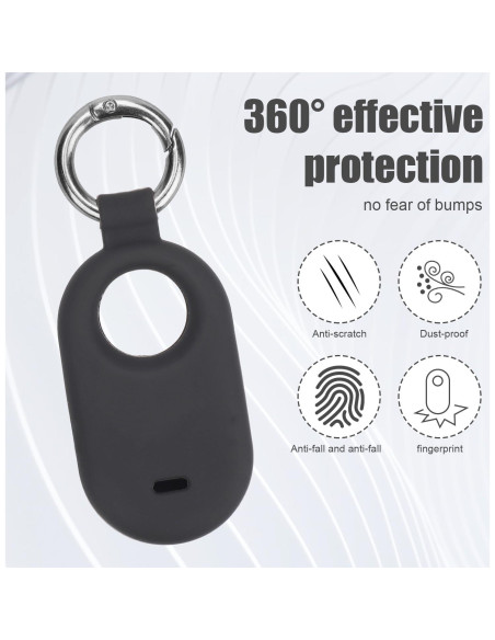 Funda Protectora de Silicona para Galaxy Smart Tag 2 - 4 Piezas