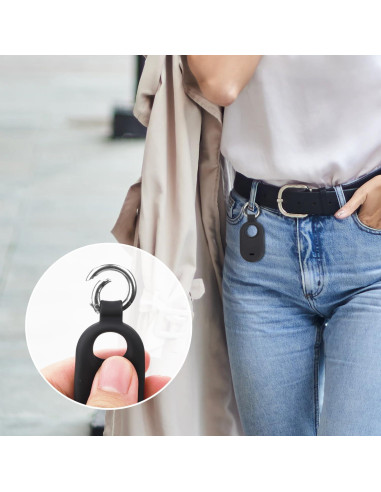 Funda Protectora de Silicona para Galaxy Smart Tag 2 - 4 Piezas