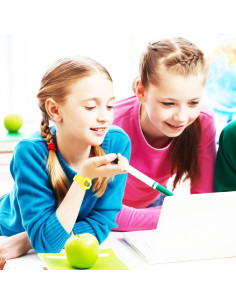 Pulsera de Silicona ANNUOZE para Air Tag Niños Rosa Delfín 2