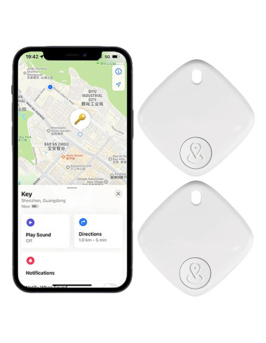 Rastreador Bluetooth SENCKIT S1 - Localizador de Llaves 2 Pack