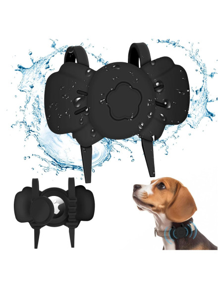 Soporte para Collar de Perro Airtag Meokkaebi - Silicona IPX8