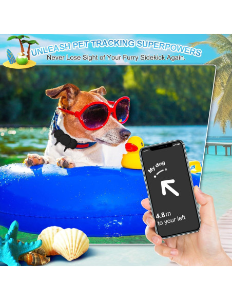 Soporte para Collar de Perro Airtag Meokkaebi - Silicona IPX8