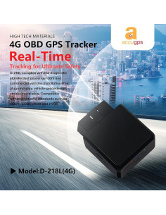 GPS Tracker Mini AccuGPS D-218L para Vehículos Seguimiento 2