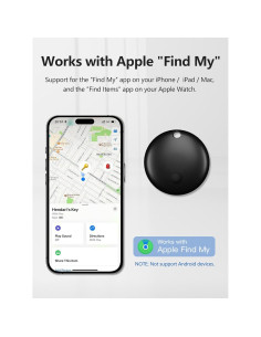 Rastreador de Objetos Lmrbelec Air Tags 4 Paquete Multicolor 2