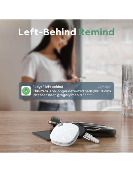 Rastreador Bluetooth ATUVOS 4 Pack para Equipaje iOS